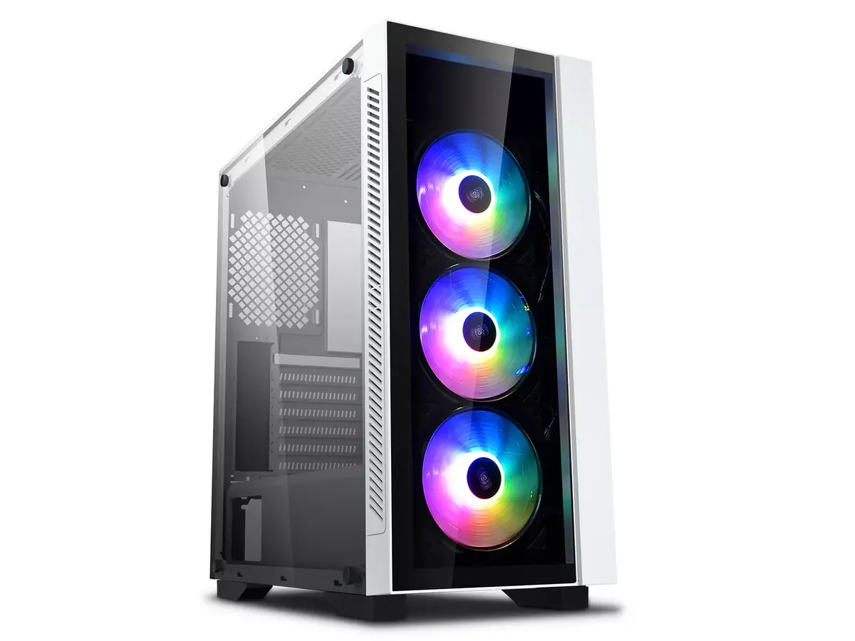 Компьютерный корпус DeepCool Matrexx 55 V3 ADD-RGB WH Photo 2