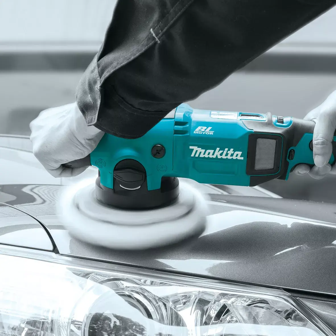 Ротационная шлифовальная машинка Makita DPO600Z Photo 3