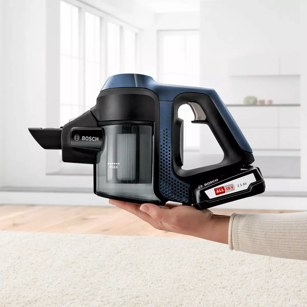 2-in-1 stick vacuum Bosch Serie 6 BBS611PCK Photo 5