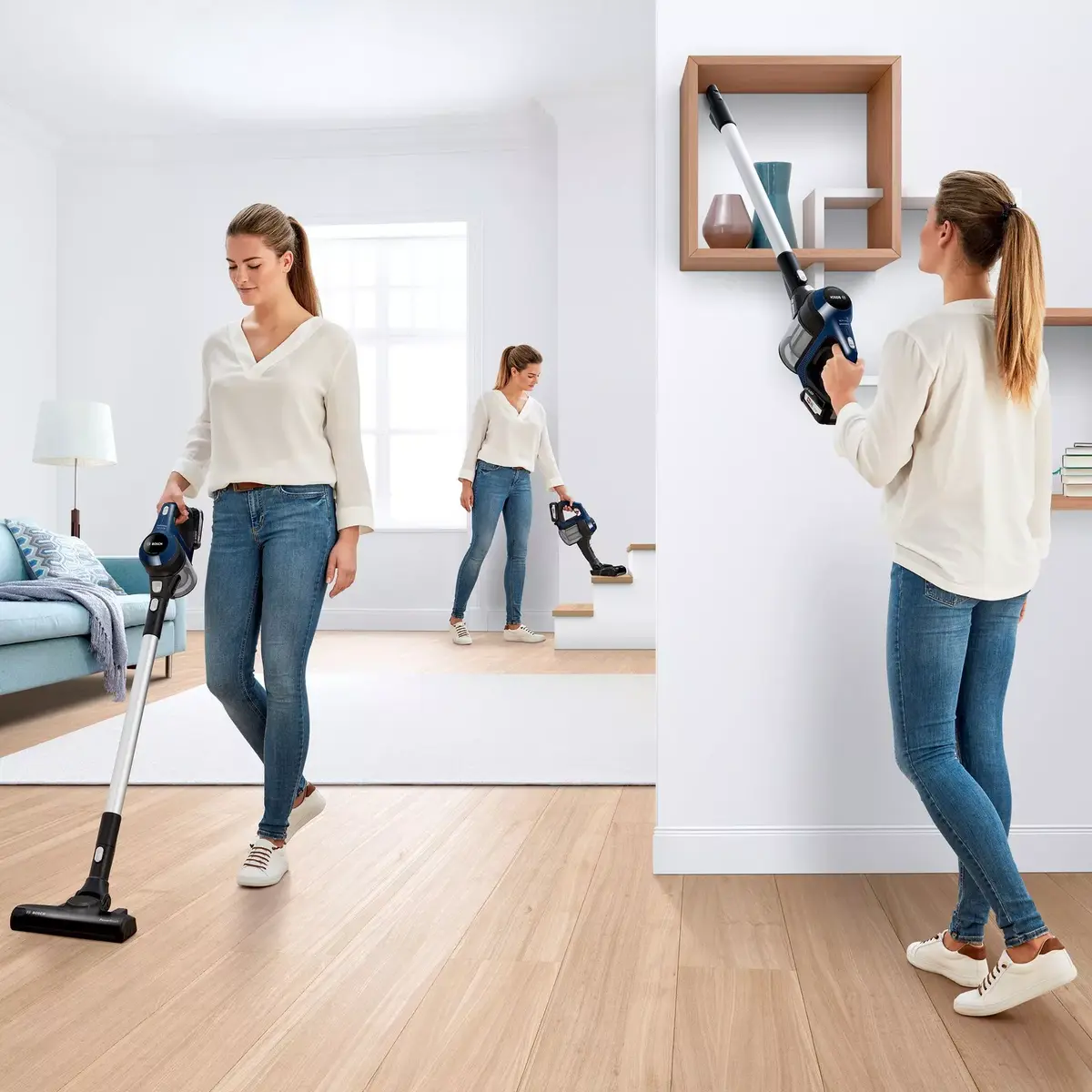2-in-1 stick vacuum Bosch Serie 6 BBS611PCK Photo 7