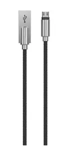 USB charging/data cable Devia Storm Series Zinc Alloy 5V 2.1A 1 m