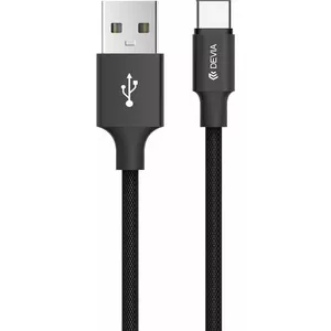 Devia Pheez sērijas Micro USB kabelis (5V 2.4A,1M) sarkans