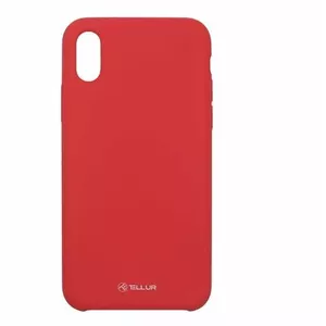 Phone case Tellur Silicone Cover for iPhone XS — Red