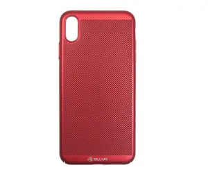 Protective Heat Dissipation Cover Tellur for iPhone XS — Red