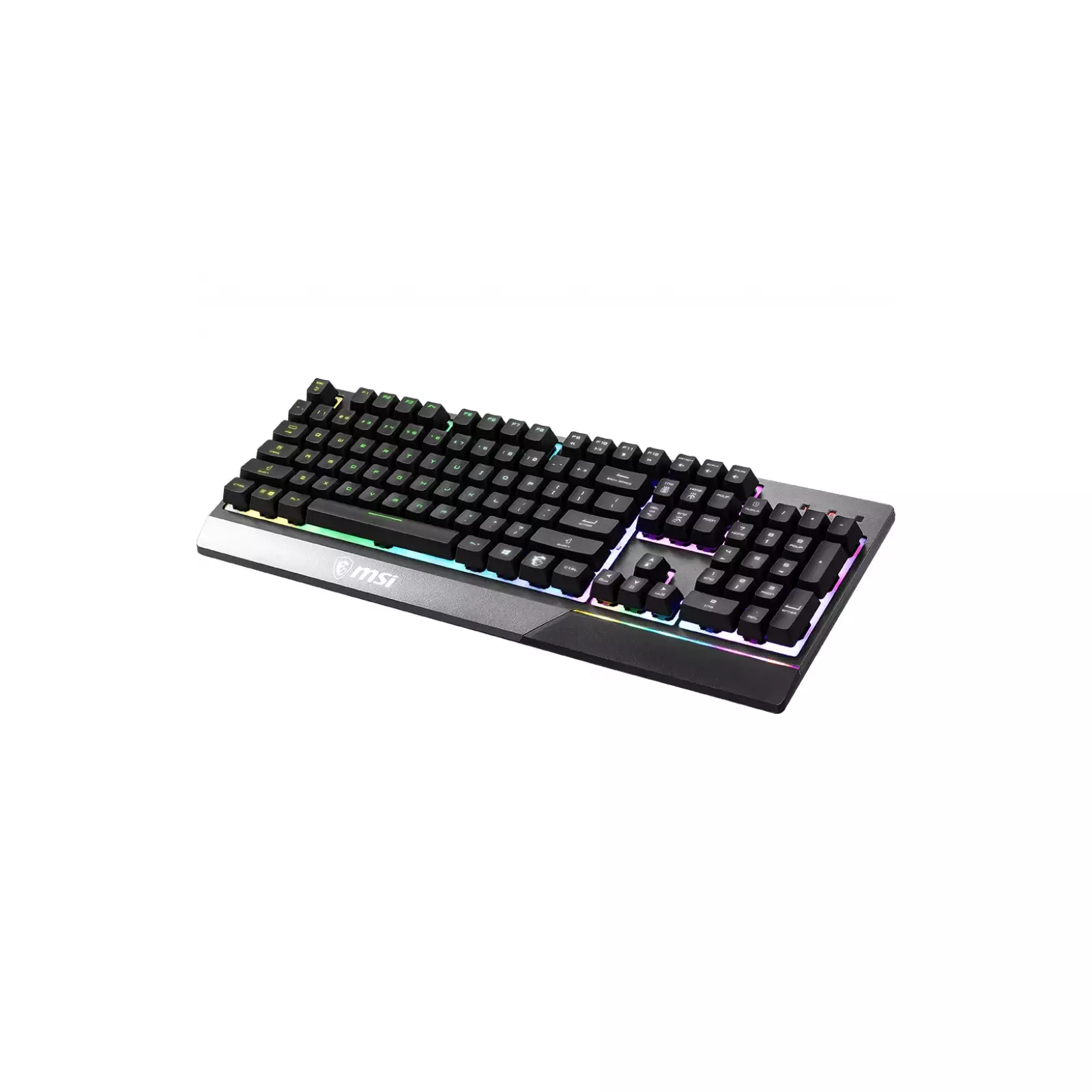 MSI Vigor GK30 RGB Wired Gaming Keyboard, 6-Zone RGB Lighting