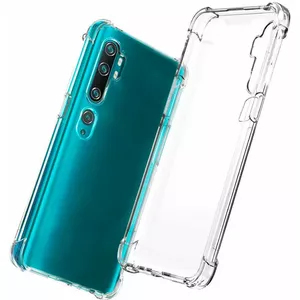 Силиконовый чехол Evelatus для Xiaomi Mi Note 10 — прозрачный, противоударный, «милитари»