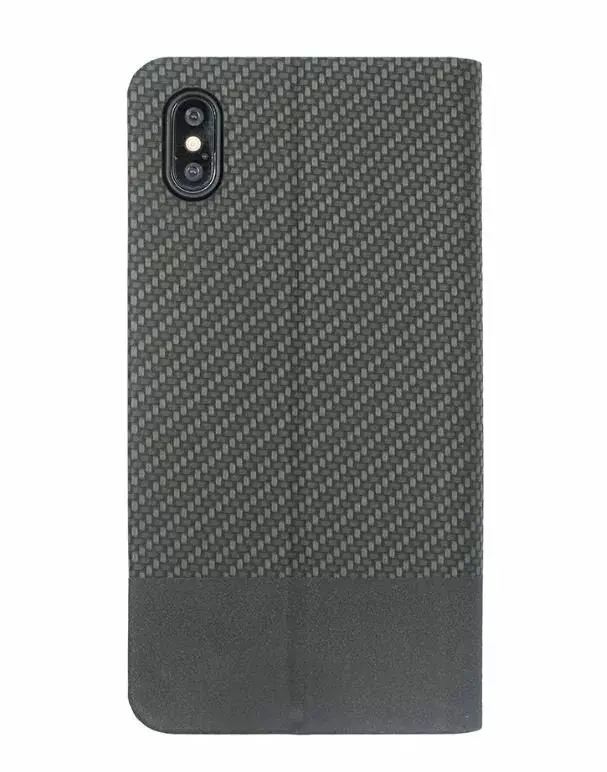 Tellur Carbon book case priekš iPhone XS Photo 3