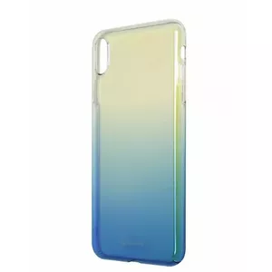 Phone case Tellur Soft Jade for iPhone XS Max — blue, soft protective cover