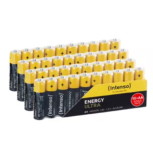 Vienreizējā baterija Intenso 7501520 Energy Ultra Alkaline AA Mignon 40 iepakojumā