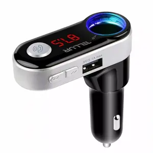 FM raidītājs Tellur FMT-B2 melns Bluetooth 5.0 USB automašīnas audio
