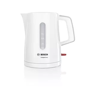 Bosch CompactClass TWK3A051 электрический чайник 1 L 2400 W Серый, Белый