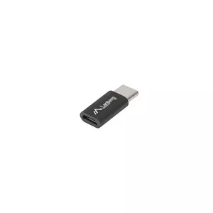 Lanberg AD-UC-UM-02 kabeļu spraudņu pāreja USB 2.0 Type C Micro-USB 2.0 Type B Melns