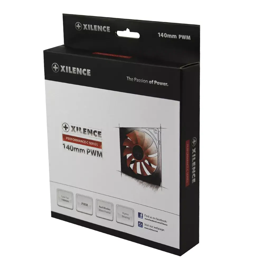 XILENCE XPF140.R.PWM 14 cm PC Case Fan Photo 3