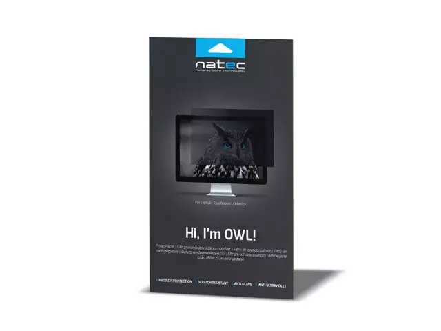 NATEC Owl Frameless Privacy Filter 21.5" Photo 2