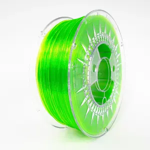 Filament spool for 3D printing Devil Design PETG 1.75 mm Fluorescent green 1 kg