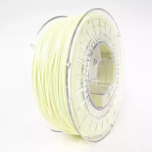 Filament spool, devil design PETG 1.75 mm 1 kg — Vanilla colour
