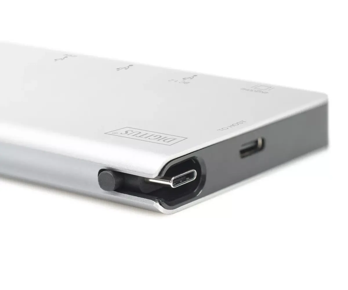 Мультимедийный док-станция USB Type-C Digitus DA-70867 Photo 7