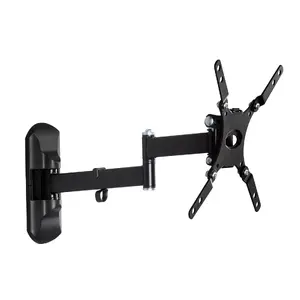 TV wall mount Philips SQM9222/00 for up to 106.7 cm (42") screens, 25 kg, VESA 100x100–200x200, tilt 1–12°, swivel 0–180°, black