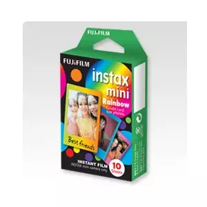 Fujifilm Instax Mini Rainbow tūlītējas attīstīšanas filma