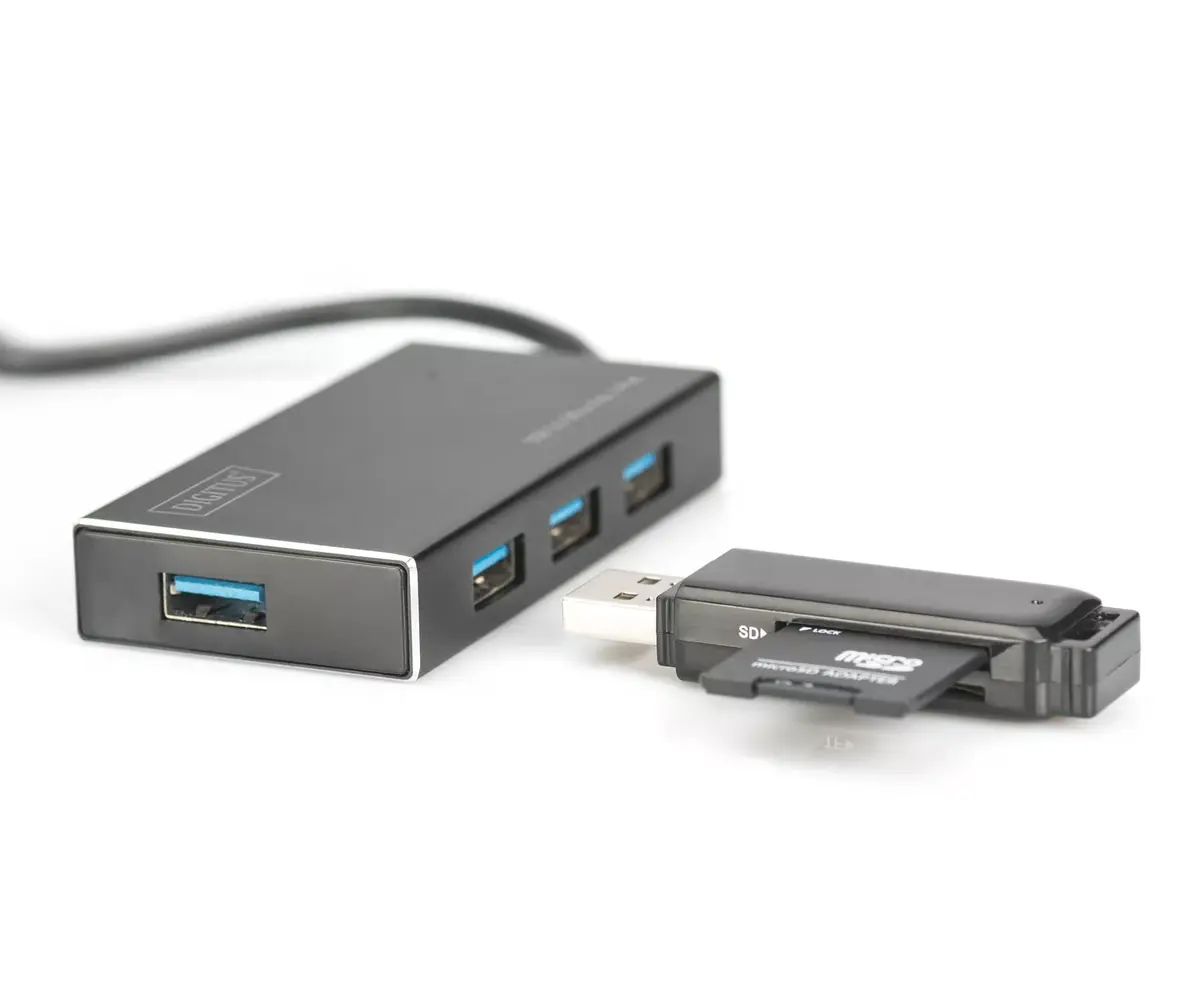USB Хаб Digitus 4-Port USB 3.0 Photo 3
