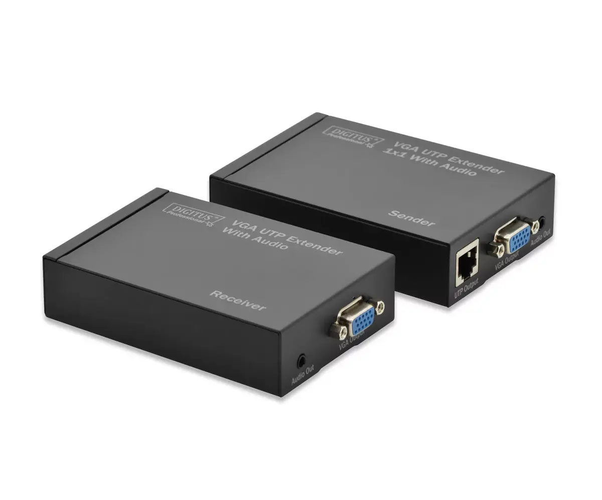 AV передатчик и приемник Digitus VGA UTP Extender Set Photo 3