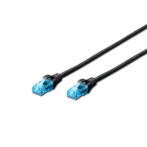 Сетевой кабель Digitus CAT 5e U/UTP RJ-45 5м Черный