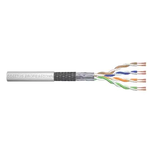 Tīkla kabelis Digitus CAT 5e SF/UTP twisted pair patch cord raw 305m Pelēks