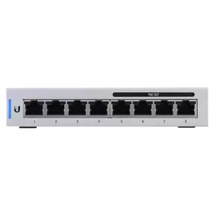 Ubiquiti UniFi Switch 8 Управляемый Gigabit Ethernet (10/100/1000) Питание по Ethernet (PoE) Серый