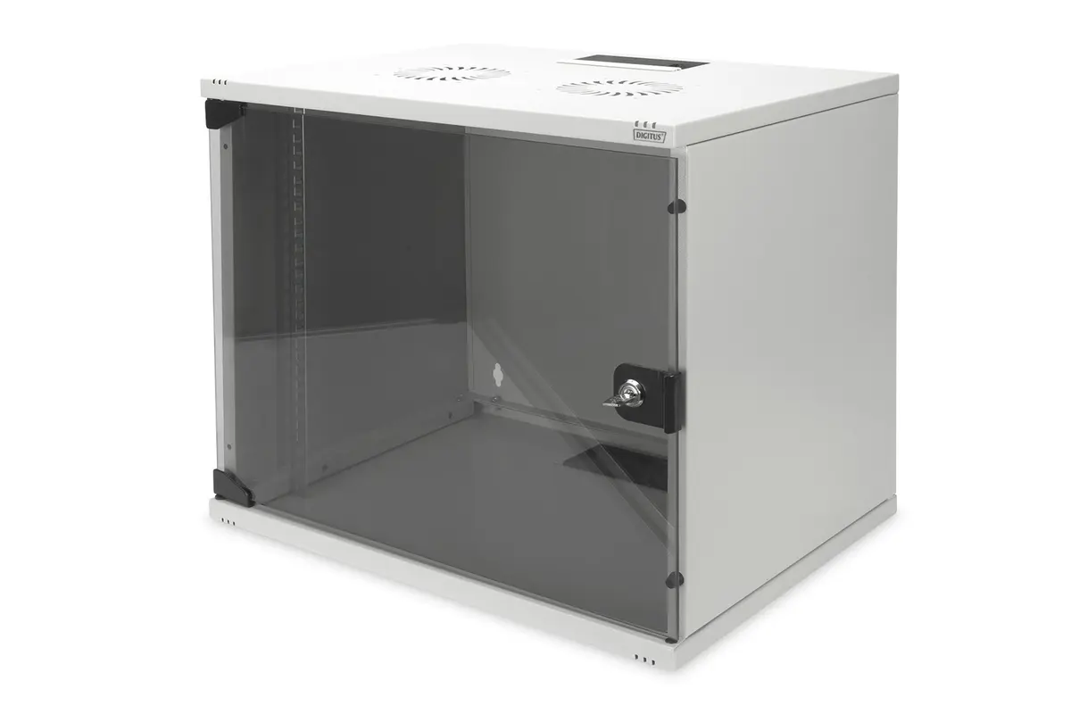 Sienas montāžas skapītis Digitus DN-19 09-U-S-1