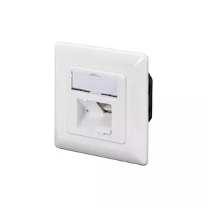 Wall outlet Digitus CAT 5e Class D shielded surface mount
