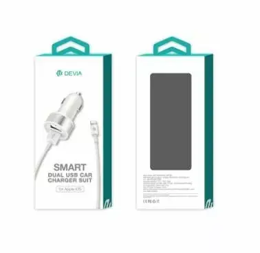 Car Charger Devia Smart Series Dual USB 2.4A Lightning Photo 2