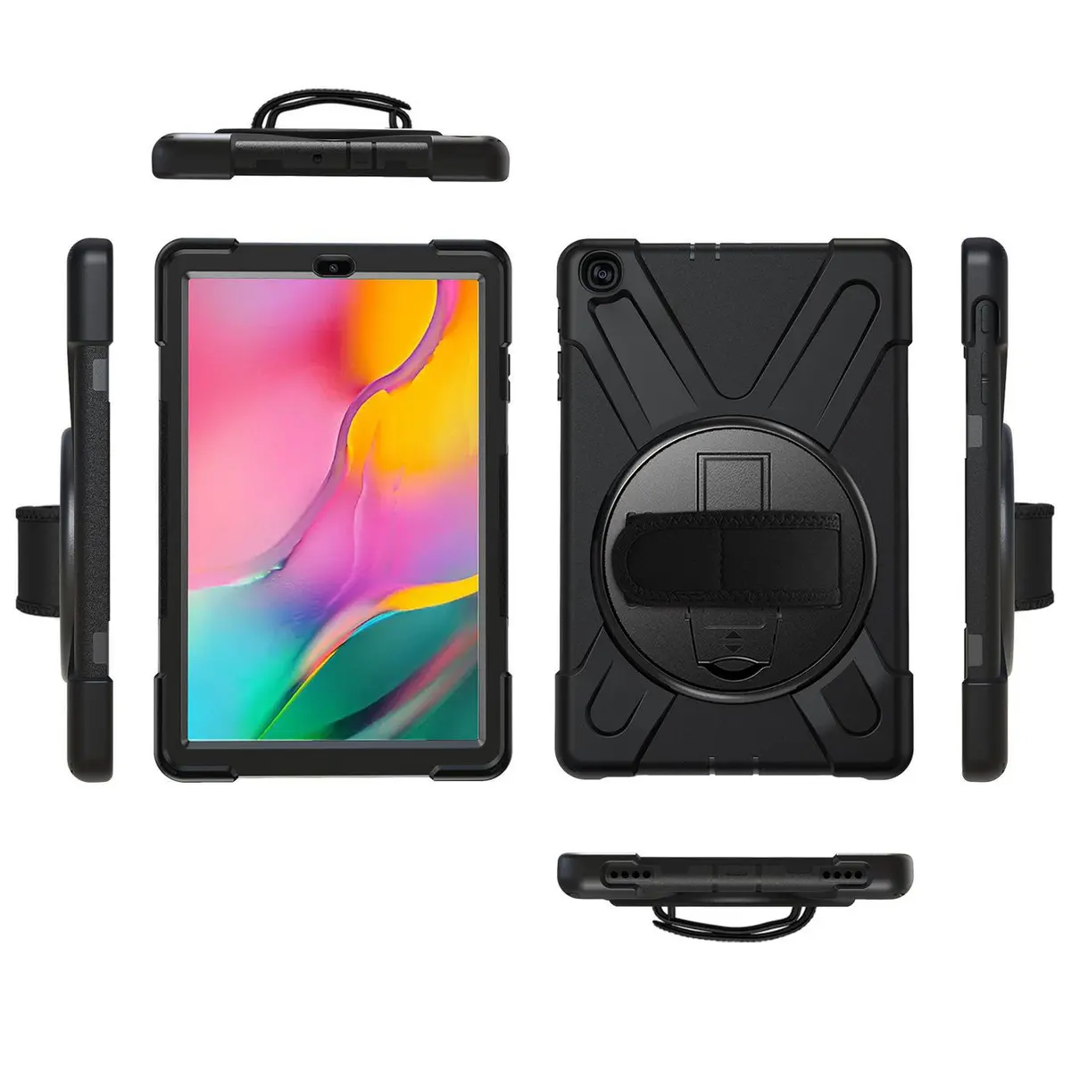 ESTUFF Defender planšetdatora vāciņš Samsung Galaxy
