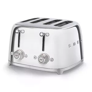 Toaster Smeg TSF03SSEU — 4-slice chrome steel, 2000 W, 220–240 V