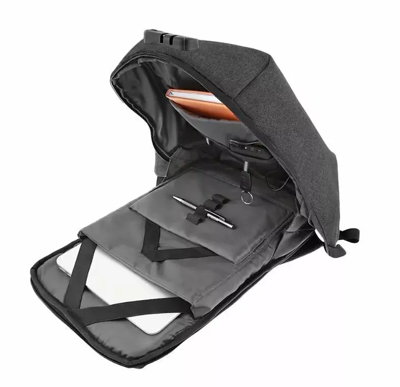 Backpack Tellur Notebook 15.6 Antitheft USB, Black Photo 4