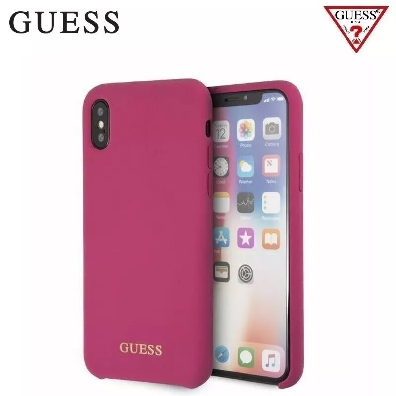 Aizmugurējais vāciņš GUESS Cover GUHCN61G4GLGR priekš