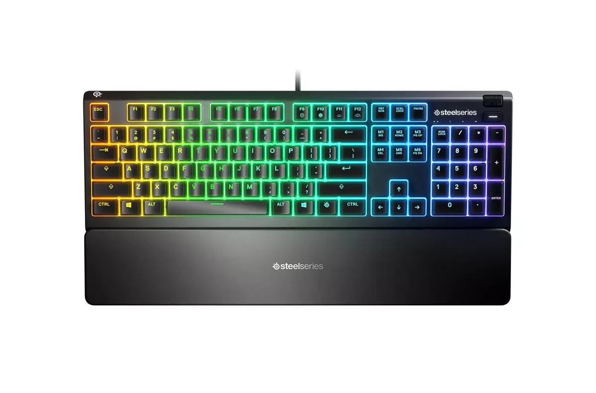 Vadu spēļu tastatūra Steelseries Apex 3
