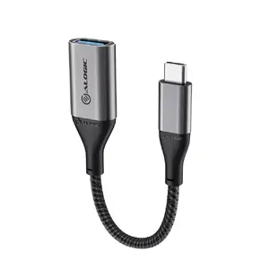 Адаптер USB-C на USB-A ALOGIC Super Ultra 15см Серый