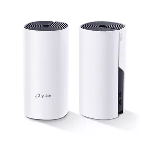 TP-Link Deco P9 (2-pack) Divkāršā frekvenču josla (2.4 GHz / 5 GHz) Wi-Fi 5 (802.11ac) Balts Iekšējs