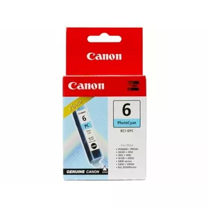 BCI-6PC CANON FOTO CYAN INK CARTRIDGE (Bojāts iepakojums) (4709A002_BB)