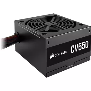 Corsair CV550 barošanas avotu vienība 550 W 20+4 pin ATX ATX Melns