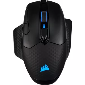 Corsair DARK CORE RGB SE pele Labā roka RF Wireless + Bluetooth + USB Type-A Optisks 18000 DPI