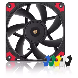 120 mm Noctua NF-A12x15 PWM plāns korpusa ventilators, 15 mm biezums, 12 V, PWM, 450–1850 apm., 94.2 m³/h, 23.9 dB, SSO gultnis