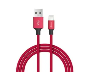USB-C to Lightning cable Devia Pheez Series 1 m — Red, 1A/USB Power Delivery compatible
