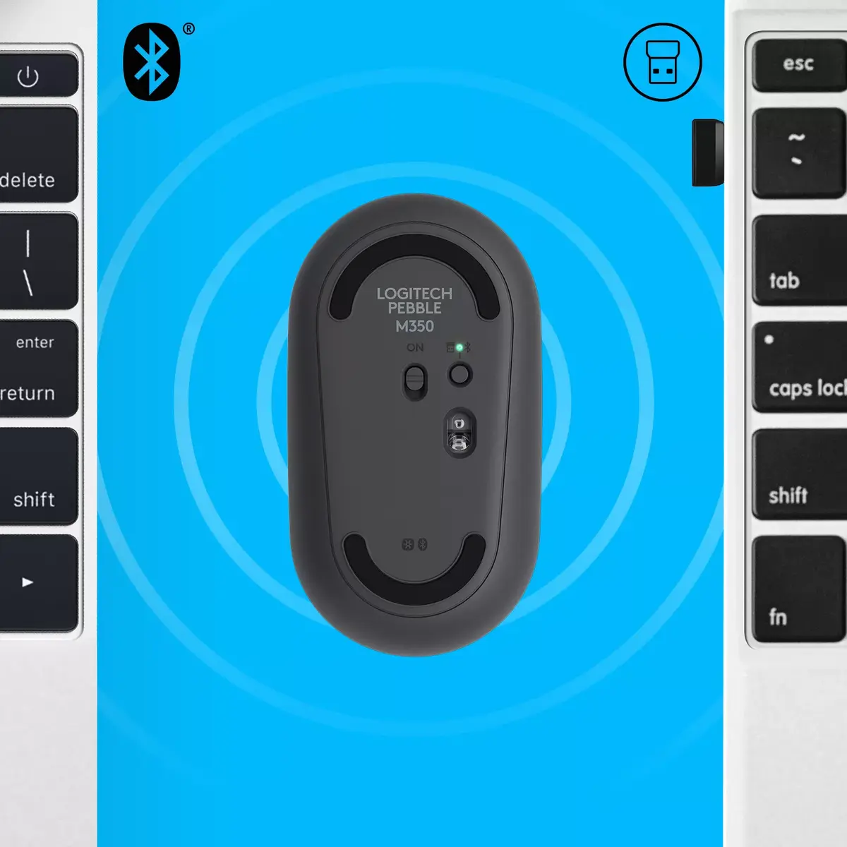 Мышь Logitech Pebble M350 Photo 5