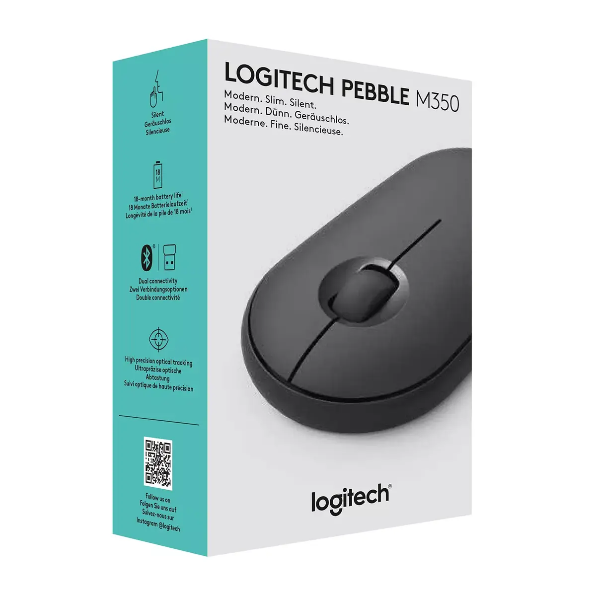 Мышь Logitech Pebble M350 Photo 8