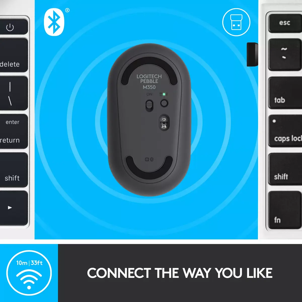 Мышь Logitech Pebble M350 Photo 12