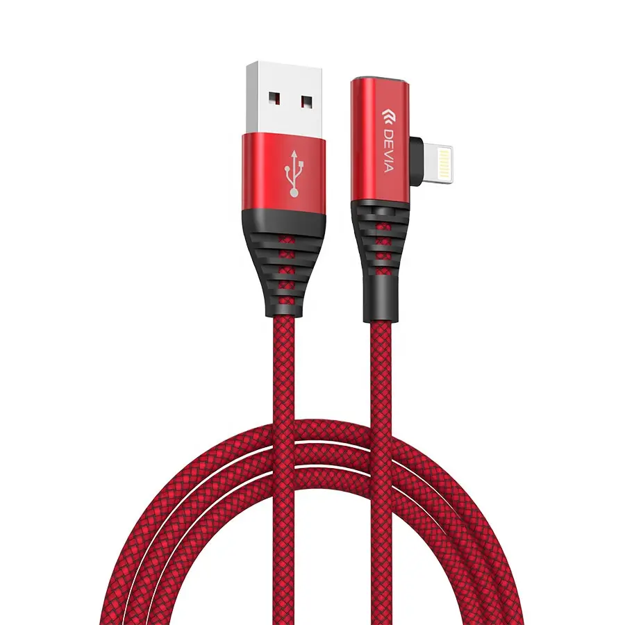 USB 2‑in‑1 uzlādes/pārraides kabelis Devia Strom