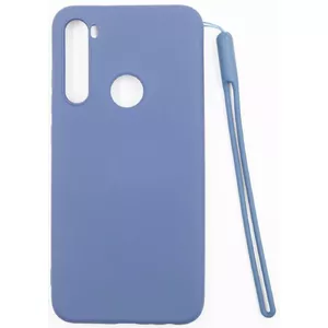 Aizsargvāciņš Evelatus priekš Xiaomi Redmi Note 8 — Soft Touch TPU, tumši zils