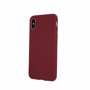 Smartphone TPU case iLike for Samsung S10 Lite A91 — Matt finish, Burgundy