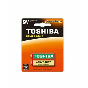 Toshiba 6F22KGG BP-1UJ SS household battery Single-use battery 9V Zinc Chloride